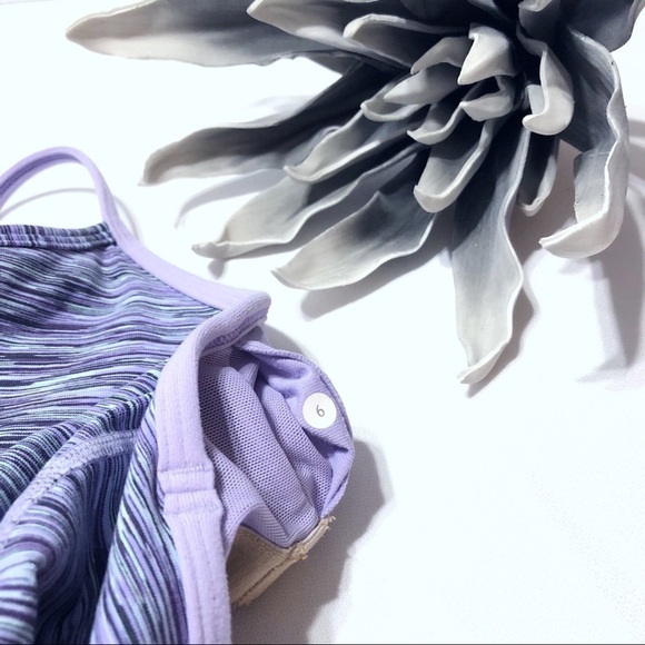 LULULEMON Power Y Tank in Lilac Space Dye - Picture 5 of 6